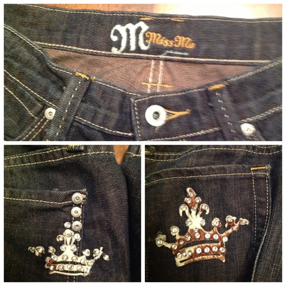❤💯MISS ME jean, size 29 x 34" inseam, 8"rise