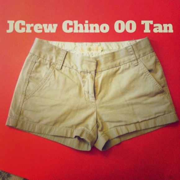 J. Crew Chino Shorts 00 BUNDLE