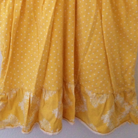 Yellow Polka-Dot and Floral Top - Picture 3 of 3