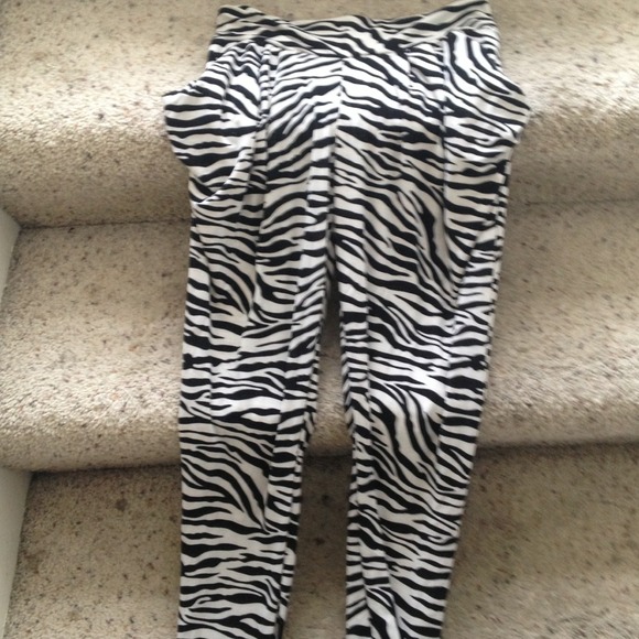 Zebra leggings