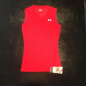 Under Armour Compression Fit V neck tank