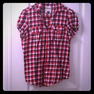 Adorable red and black plaid!!