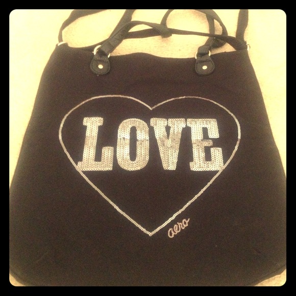 Nwt Aeropostale everyday black bag