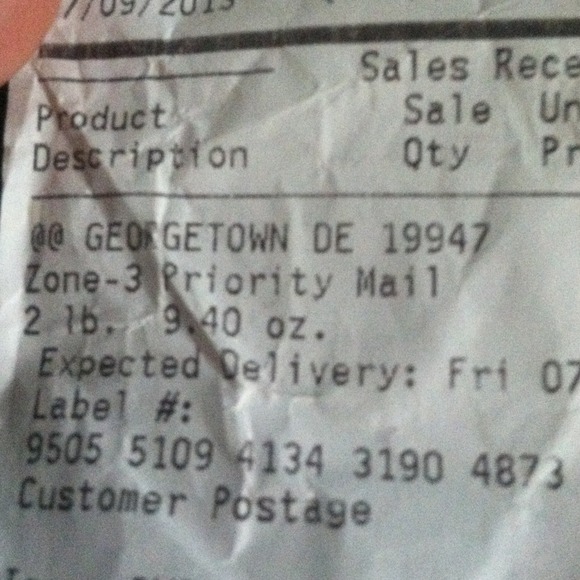 Receipt - Picture 2 of 3
