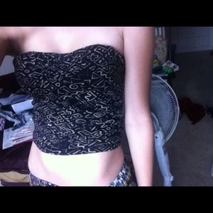 Obey Print Tube Top