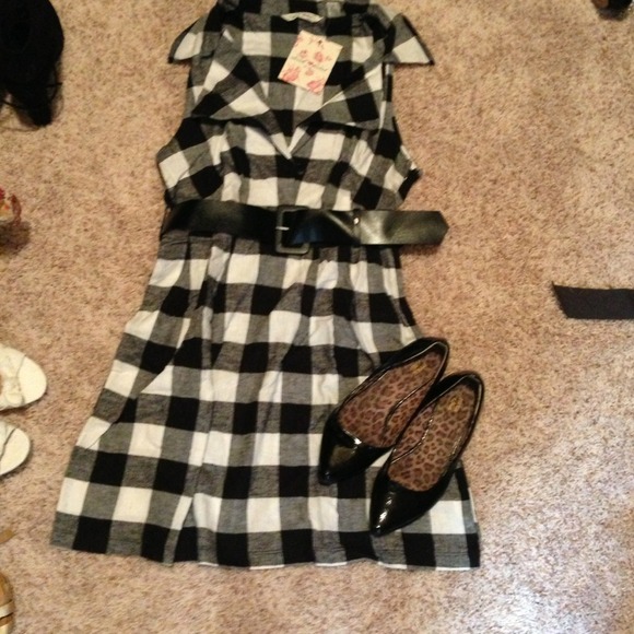 🚫SOLD iN BUNDLE🚫checkered flenel dress
