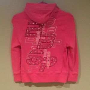 Bebe Sport pink hoodie
