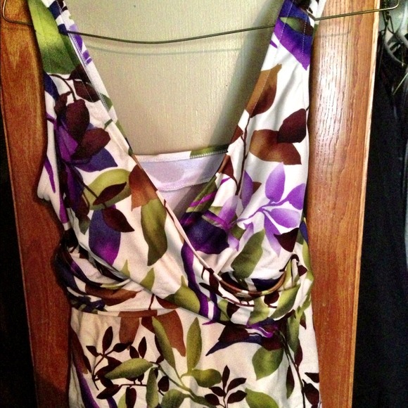 SOLD Floral bathing suit top