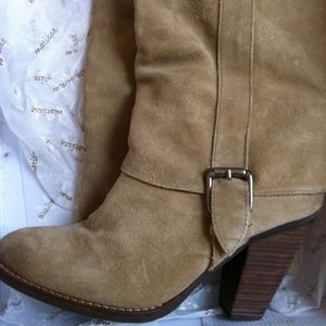 Suede Boots-price reduced!
