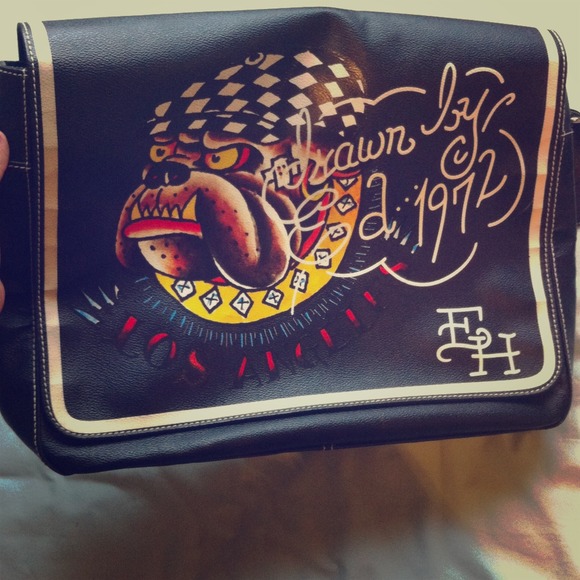 Ed Hardy laptop carrying bag