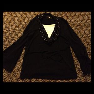 Black and White Shirt