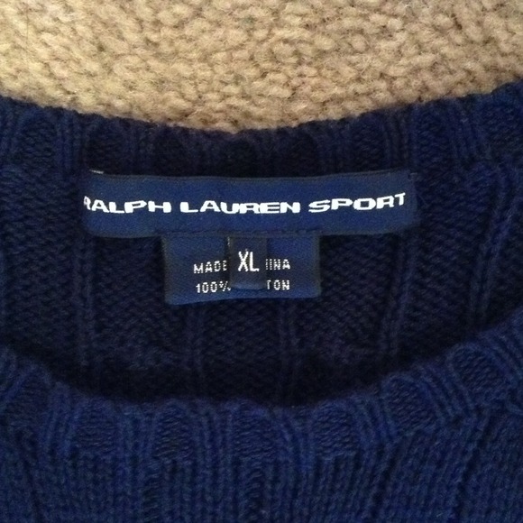 SOLD!!! Ralph Lauren Sport cable sweater - Picture 3 of 4