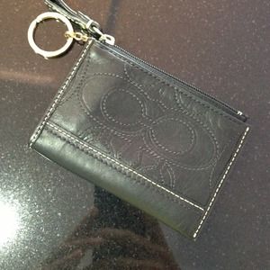 **SOLD**Authentic Coach leather coin purse