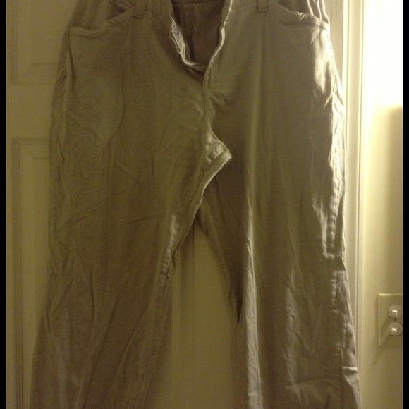 Lee stretch band khakis