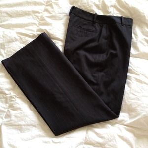 Anne Taylor black pin striped dress pants