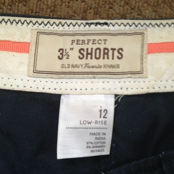 Old navy low rise shorts. - Picture 2 of 3