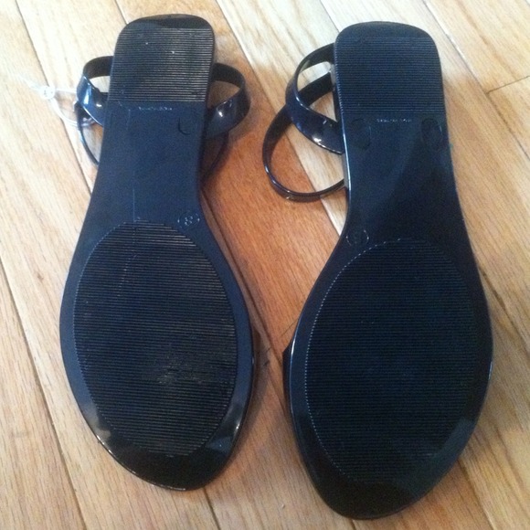Old Navy Shoes | Reservedblack Ankle Strap Jelly Sandals | Poshmark