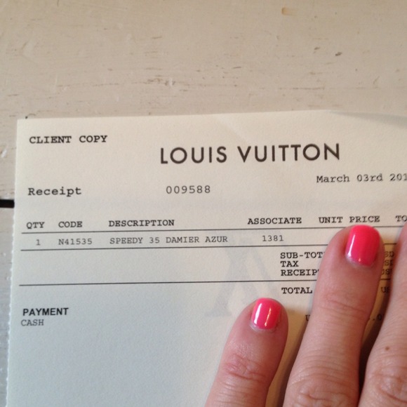 👍SOLD 👍Louis Vuitton Speedy 35 Azur - Picture 4 of 4