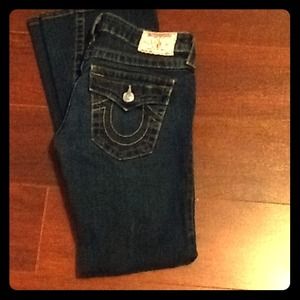 These are about to be cut off into shorts. 💔