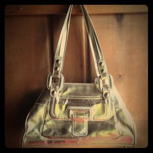 Gold maxx New York handbag