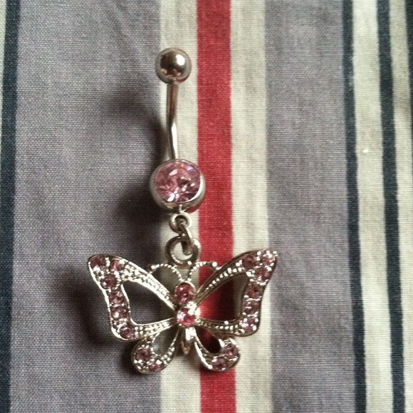 Sterling silver belly ring