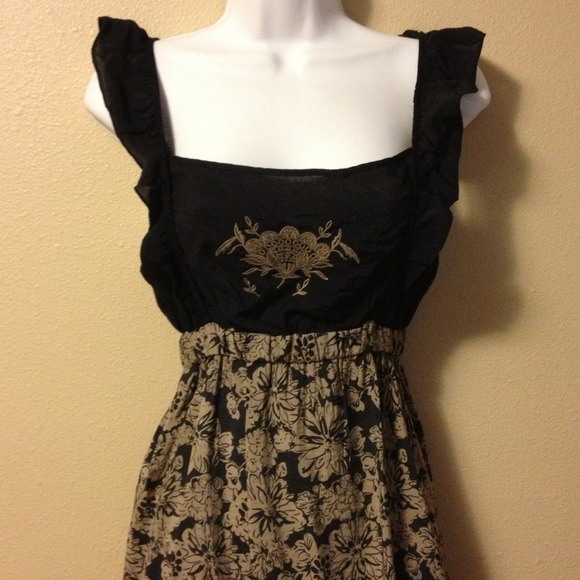 Floral print sun dress