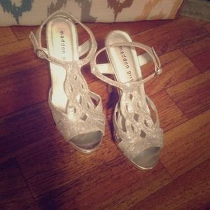 Silver heels