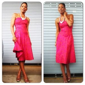 Nicole Miller Strapless Dress