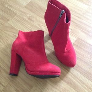 Kimchi Blue red boots