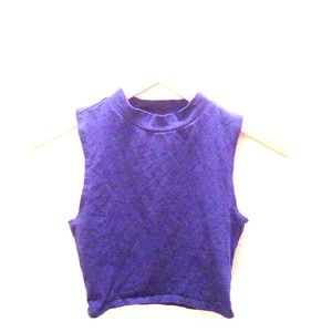 Mockneck crop-top