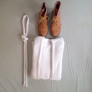 Reserved Cream knit cardigan