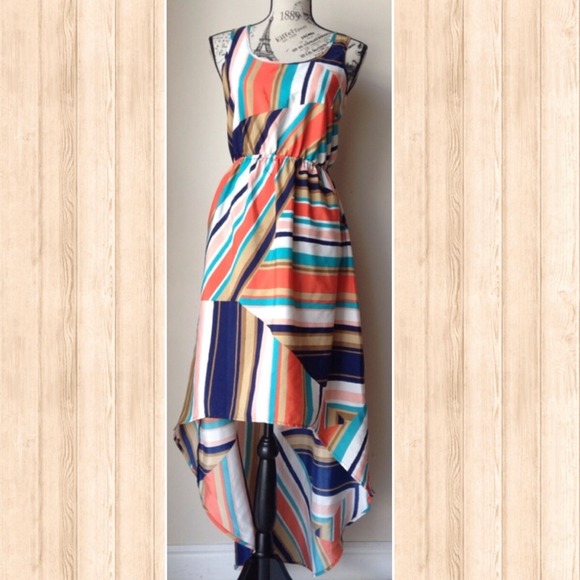 High Low Racerback Dress - Picture 4 of 4