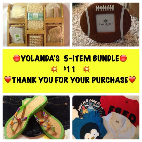 🔴5-LISTINGS (7- Items) BUNDLE FOR FABULESSFINDZ🔴