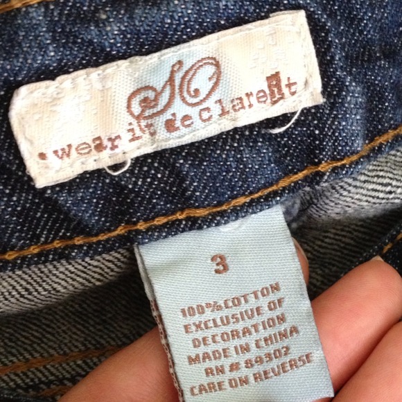 ⬇️WAS $10⬇️ SO denim shorts - Picture 3 of 3