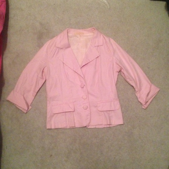 💢SOLD IN BUNDLE💢Light Pink Blazer