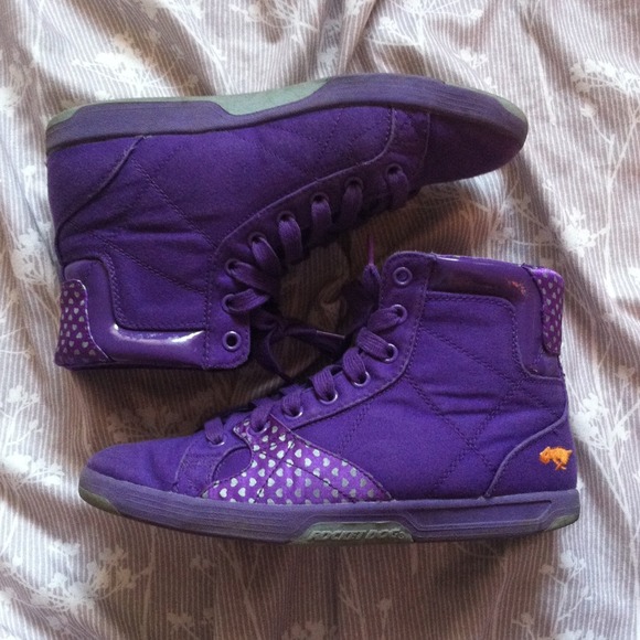 Rocket Dog Shoes - Purple high tops