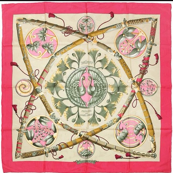 🎊SOLD🎉100% Authentic Hermes 100% silk scarf
