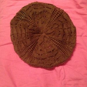 💢SOLD IN BUNDLE💢Knit Brown Slouch Hat