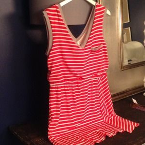 Striped dress. Size Large.