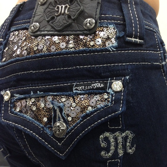 ❌Sold in bundle Miss Me Embellished sequins