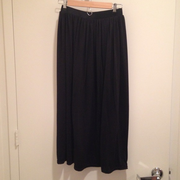 Black Maxi Skirt