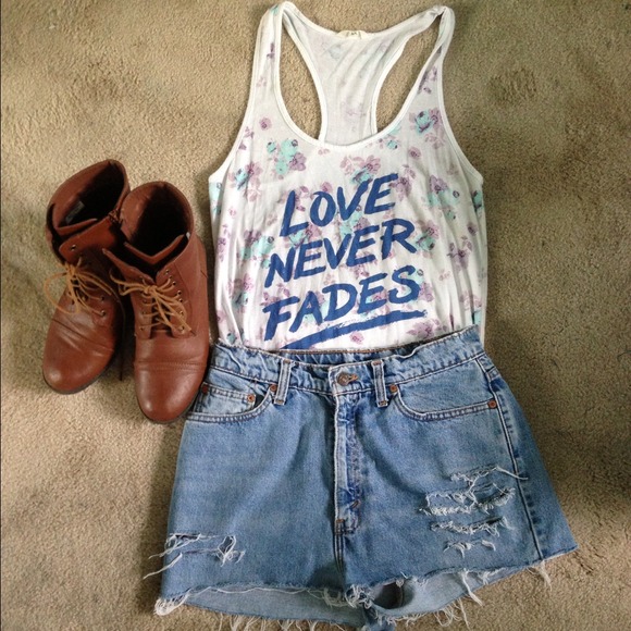 Forever 21 Tops - Love Never Fades floral tank