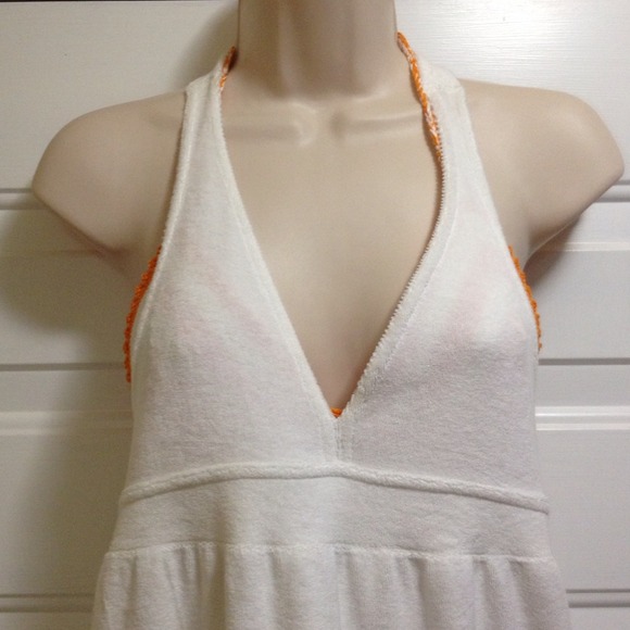 White swim suit cover up - Picture 2 of 4