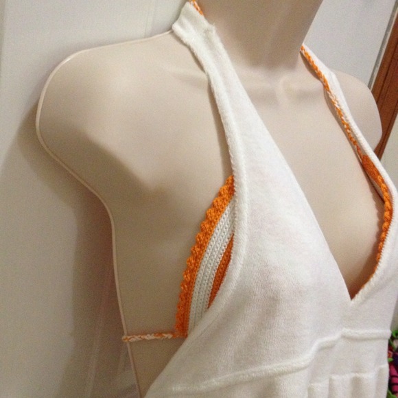 White swim suit cover up - Picture 4 of 4