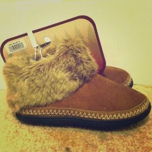 Indian fur boots