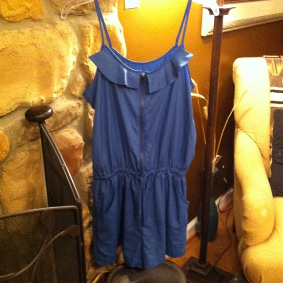 Cute Blue Romper by 99 Dolls. - Picture 1 of 4