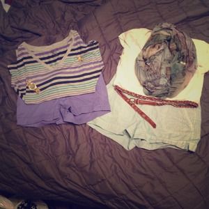 T shirt and shorts bundle!