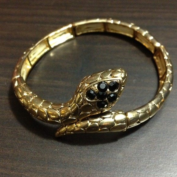 😺SOLD😺 Gold asp bracelet