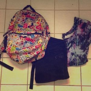!SOLD! Disney Nerds Backpack