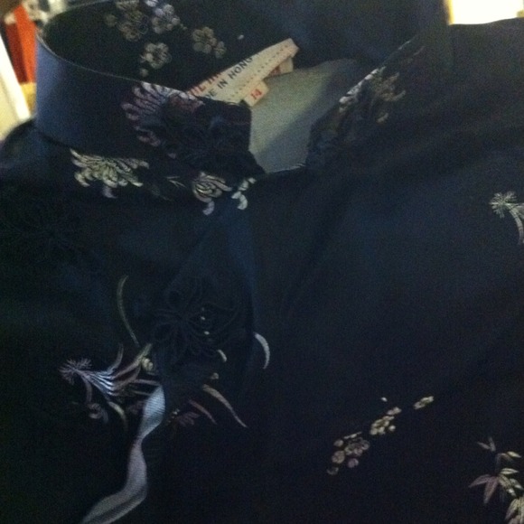 🌸Vintage 1 of a kind Oriental dress🌸 - Picture 2 of 3